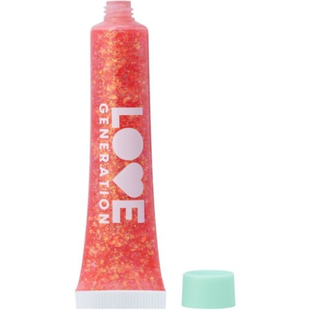 Glitter-Gel Facial Generation We Love Glitter, tone 06 orange-pink, 15 ml