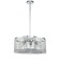 Lamp on the Indigo rod, 12005/6R Chrome. 6x40W, E14, 500x500x240/1255 mm