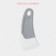 Spatula-scraper confectionery Konfinetta "scraper", 15 × 6 × 1 cm, gray