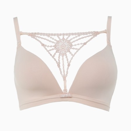 Female set (top/panties), beige color, size 80V-7