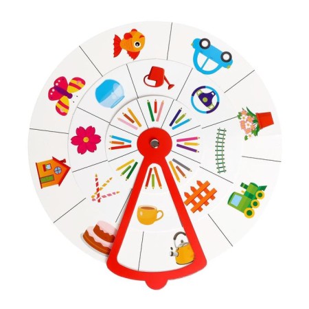 Circles according to the methodology of Lullia "Logic"-1