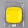 A plate disposable paper square "yellow", square, 16.5x16.5 cm