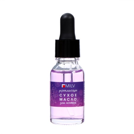 Dry strengthening nail oil Milv charm, 15 ml-1