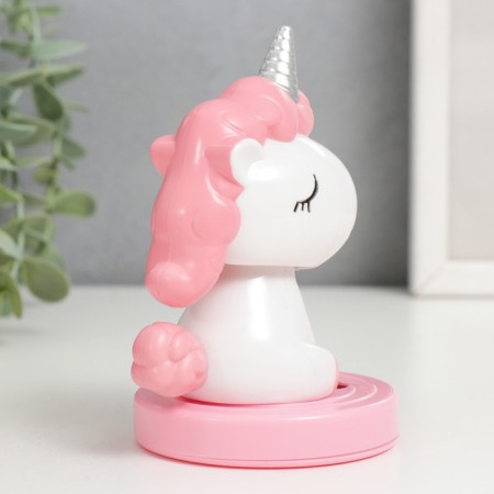 Plastic pendulum from the solar battery "Unicorns" 11x7x7 cm mix-2