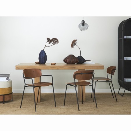 TorFrid chair, 480 × 535 × 770 mm, nut color