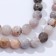 Beads on threads ball No. 10 “Sandstone jasper” matte, +/- 38 cm