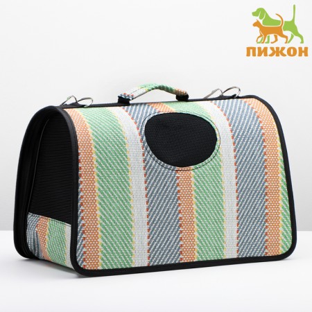 Bag - carrying for animals "strip", size m, 43 x 21 x 26 cm