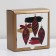Folding box "Happiness in the New Year", 15 x 15 x 7 cm, New Year