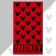 Trick Mikkey "Mickey Mouse", red, 70x130 cm, 100% cotton, 420g/m2