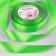 Satin tape, 25 mm × 23 ± 1 m, spring-green color # 52
