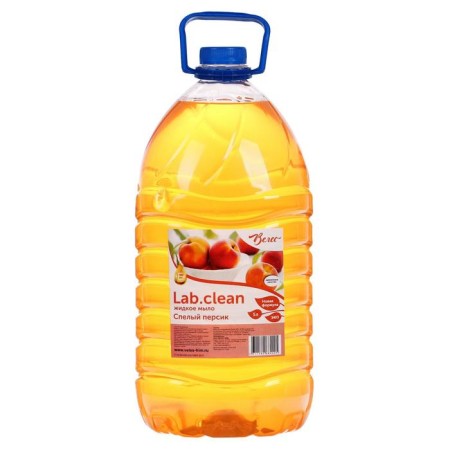 Liquid soap light orange "ripe peach", PET 5L