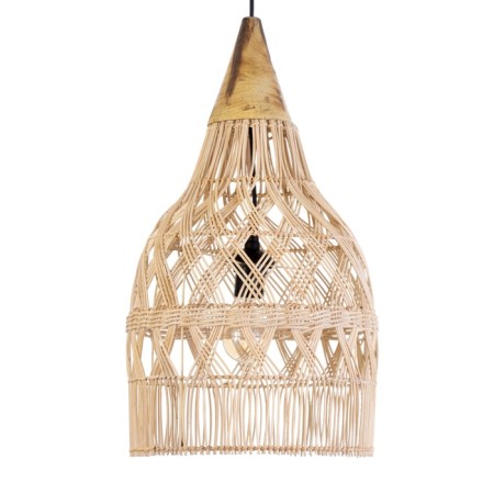 Ceiling Lamp from the rattan "EX" 1x120W, E27, 30x30x60 cm-3