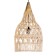 Ceiling Lamp from the rattan "EX" 1x120W, E27, 30x30x60 cm
