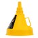 Plastic funnel Denzel, 135 mm with a metal sieve and a flexible tip