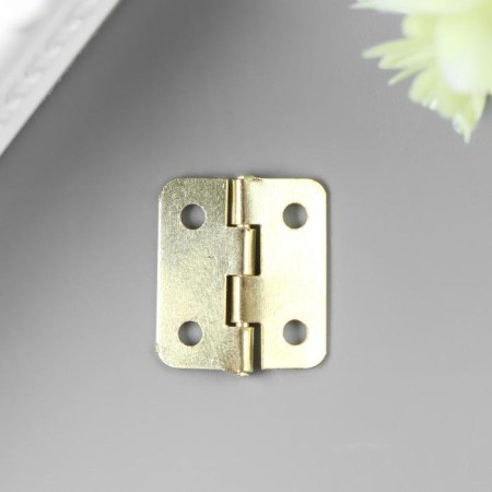 Loop for the casket metal with rounded corners (set 15 pcs) 1.7x1.9 cm