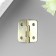 Loop for the casket metal with rounded corners (set 15 pcs) 1.7x1.9 cm