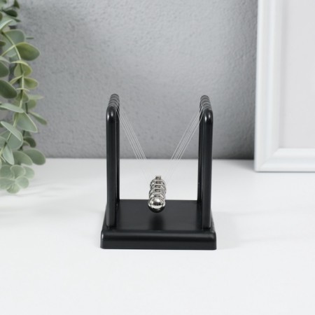 Antistress pendulum black 7.5x8.8x9 cm-4