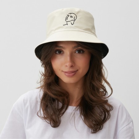 Panama Bilateral Minaku "Face" Color Beige, size 56-58