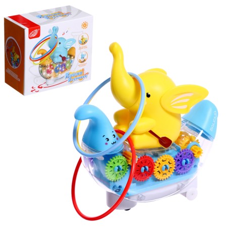 Musical Qatalka "Switching Elephant", sound effects, color mix