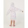Children's robe with a hood, height 128 cm