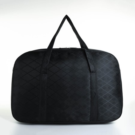 Road bag with lightning, external pocket, long belt, black color-1