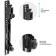 Broat AAV-1 Black 32 "-50" Max 19kg wall-up bracket for TV.