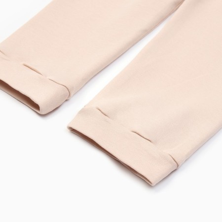 Kids (jumper, trousers) minku, beige color, height 110 cm-9