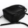 Women's backpack city, Textura, black color