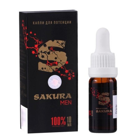 Drops Sakura Men, Male Strength, 10 ml
