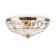 Ceiling light MayToni Mod094CL-04G, 4XE14, 60W, 39.6x39.6x19.2 cm, color gold