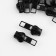 Automatic lock for lightning "Tractor", No. 5, 10 pcs, black color