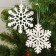 New Year's suspension "Snowflake", maxi, mix