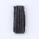Bloss ribbon with a cassation, 15 mm × 10 m, color gray color