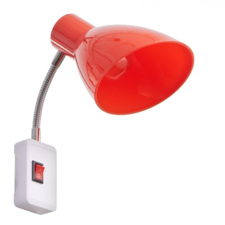 Sconces in the outlet "Classic" 1x10W E27 red 10x14.5x25 cm-11
