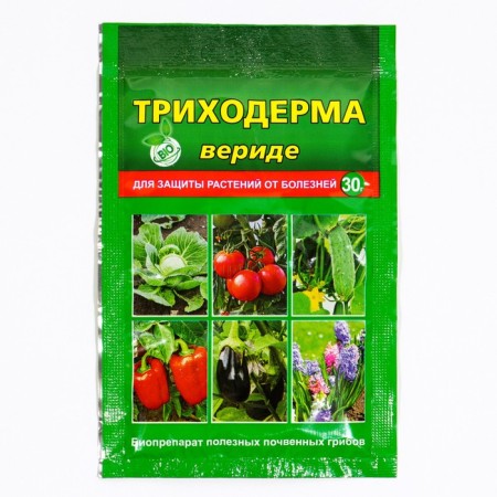 Remedy for plant diseases "Trikhoderma Velide", 30 g-2