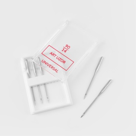 Needles for household sewing machines, universal, No. 90/14, 5 pcs-1