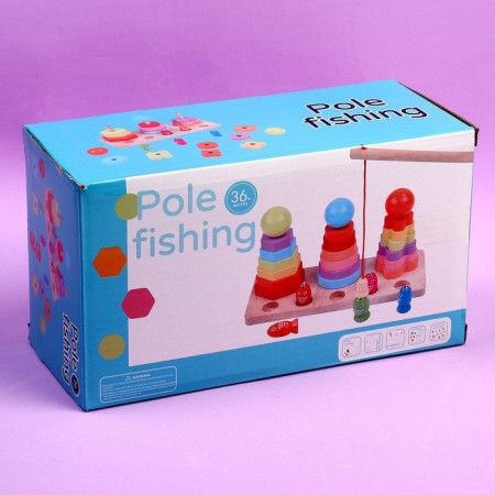 Developing set "Pyramids + Fishing" 22 × 12.5 × 9.5 cm-6