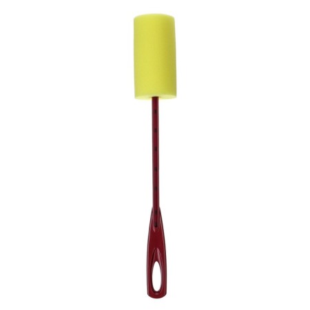 Rock’N’Roll bottle washing with a burgundy sponge, 38 cm.