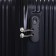 Small suitcase 20 ", lightning department, code castle, black color