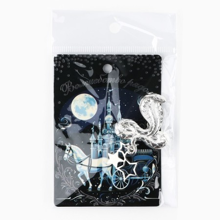 Brooch New Year's "window in a fairy tale", for the New Year, 6 x 8 cm-5