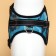 Shleka K7 soft reflective, size m, og 52-66 cm, weight 9.5-17.5 kg, blue khaki