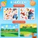 Magnetic game "By fields, by fields!", Blue tractor