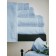 Tainted tange Guten Morgen Sky, 500 grams, size 30x50 cm, blue color