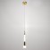 Bayerlux lamp "Galassia" LED 6W gold 5.5x5x120 cm.
