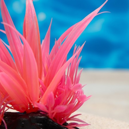 The artificial aquarium, luminous plant, 10 cm, red-2