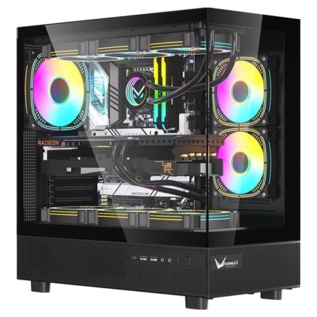 The Formula Crystal Z8 FLOE Black Builder without PSU ATX 3x120mm 5x140mm 1xusb2.0 1xusb3.0 1xusb3.1