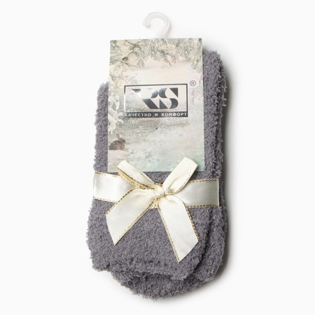 Women's socks, gray color, size 36-40-2