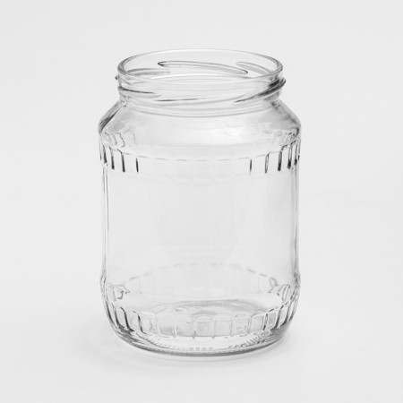 Glass jar, 0.7 l, TO-82 mm