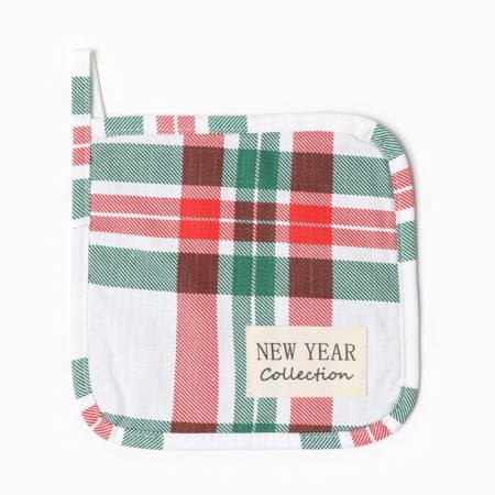 Set of kitchen. Ethel Nolidy Decoration: mittens 20x27 cm, seize 19x19 cm, reps, 100% HL-3