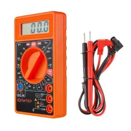 Jupiter multimeter JP9104, 0.2-1000 V, 0.002-10 A, 200,000-2 MOM